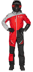 Cobalt Monosuit Shell Outerwear Red|Grey